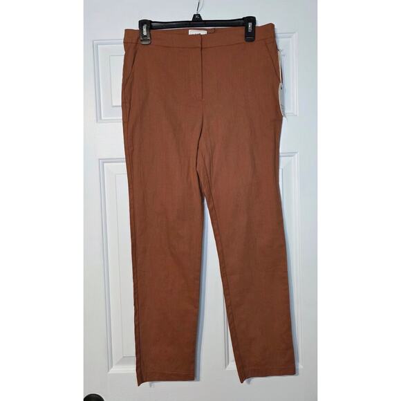Have Los Angeles Womens Career Dress Pants Size L NWT Rust - Picture 1 of 6